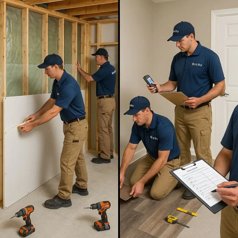 Repairs and Reconstruction process in Garrard County, KY